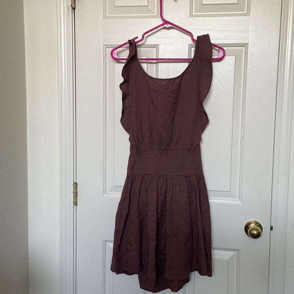 Free People Erin open tie back mini dress - Picture 4 of 8